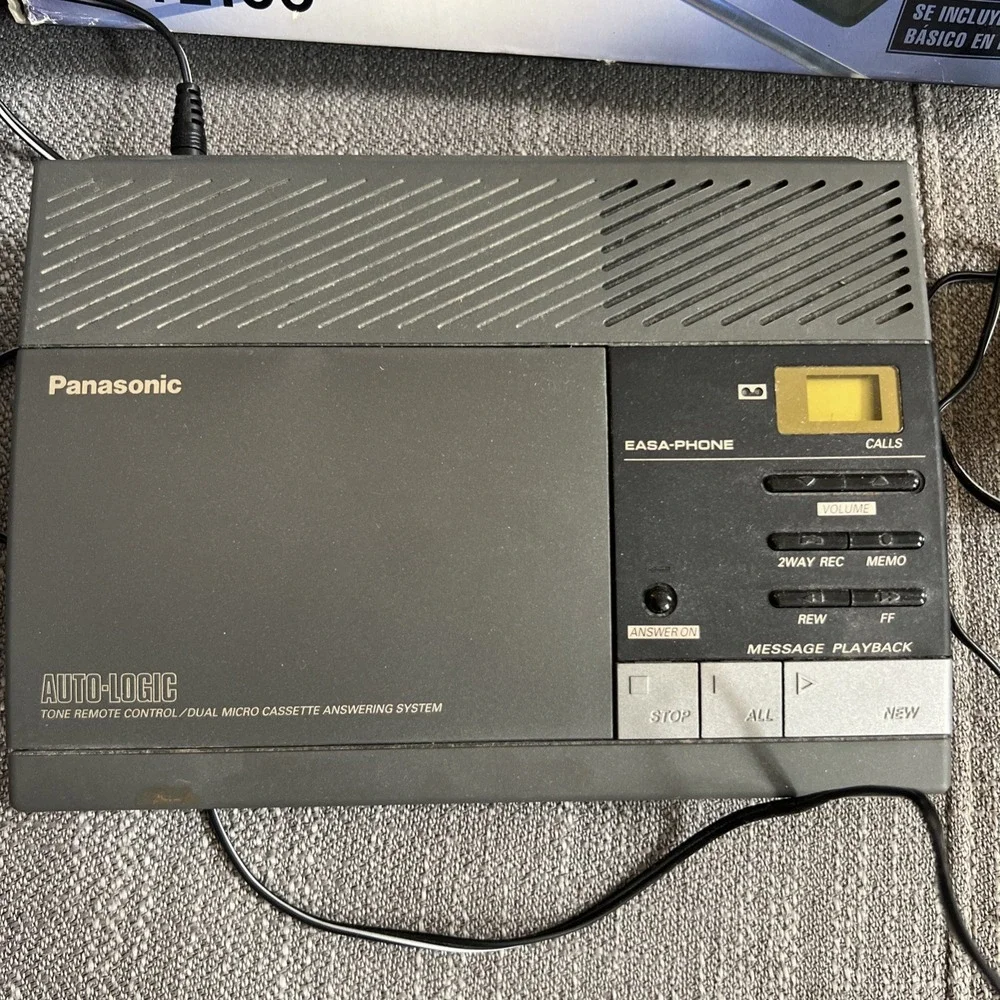 Vintage Panasonic Easa Phone Kx-T2100 Automatic Telephone Answering System
